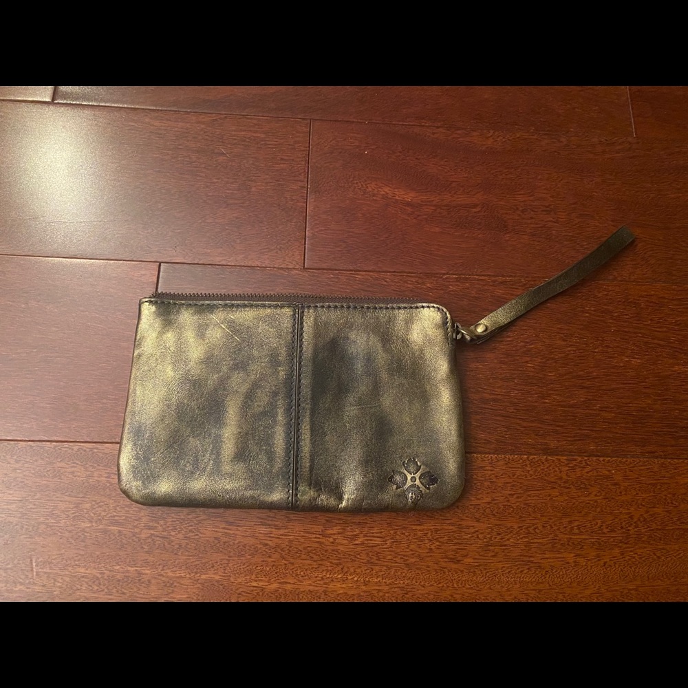 Gold Metallic Patricia Nash Wristlet